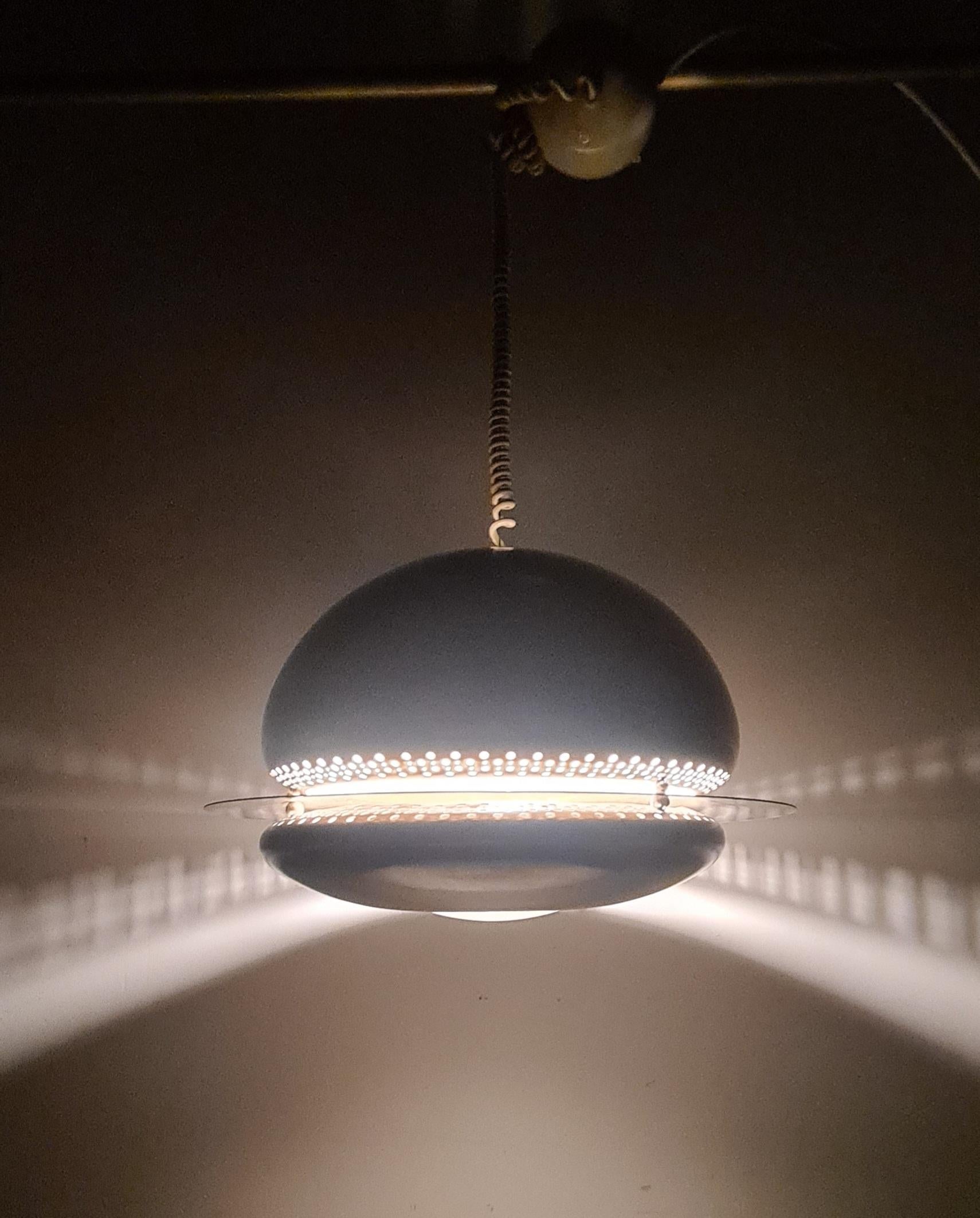 Nictea chandelier by Afra and Tobia Scarpa for flos 1962 For Sale 12