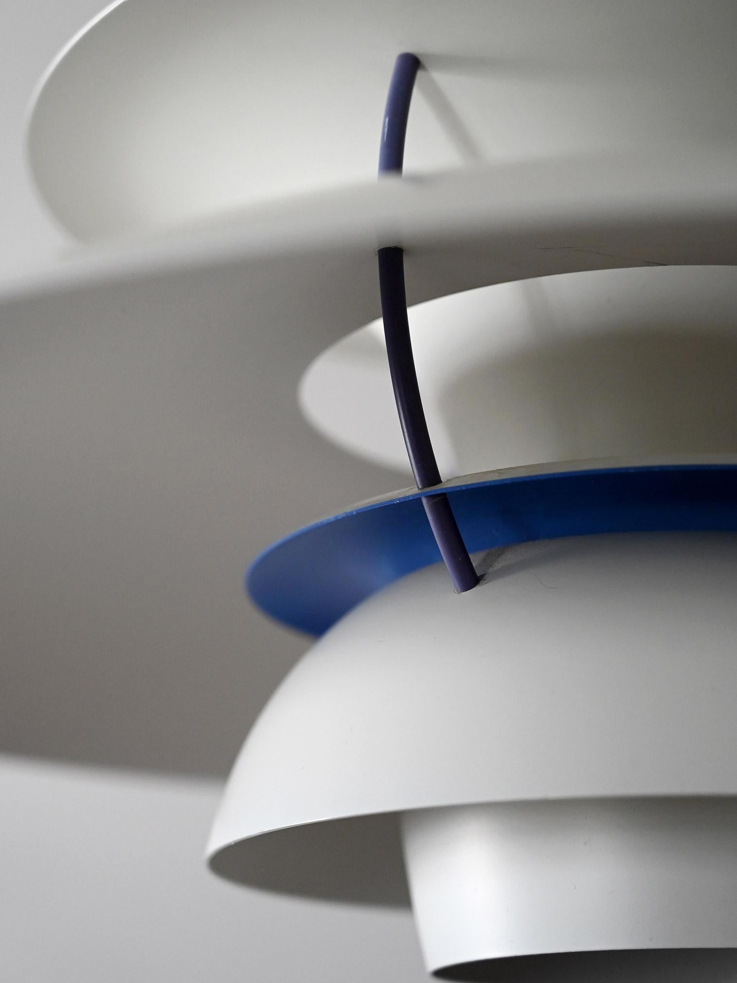Scandinavo moderno Lampadario PH 5 bianco di Poul Henningsen in vendita
