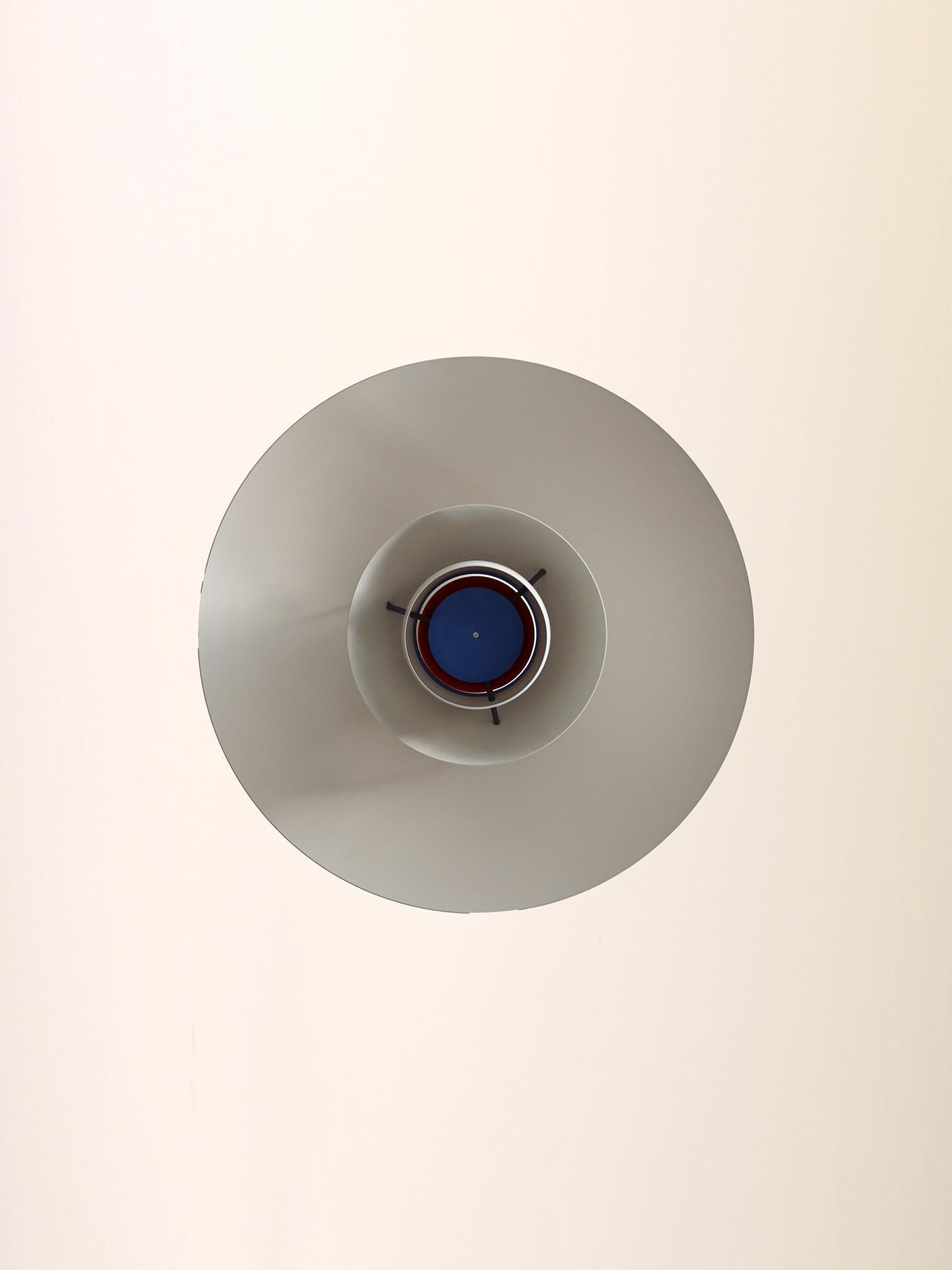 Lámpara PH 5 blanca de Poul Henningsen Mid-20th Century en venta