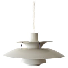 Lustre blanc PH 5 de Poul Henningsen