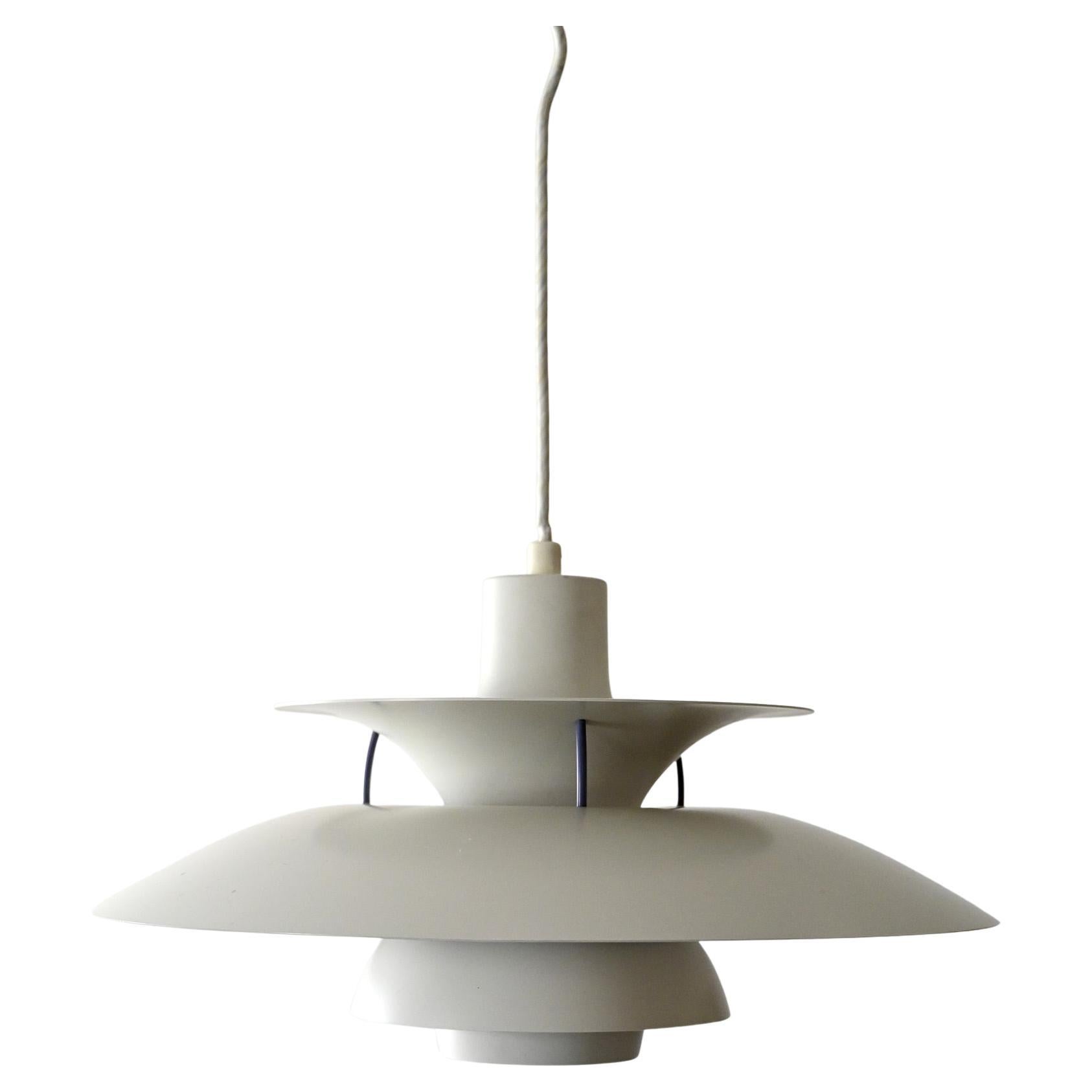 Lustre blanc PH 5 de Poul Henningsen