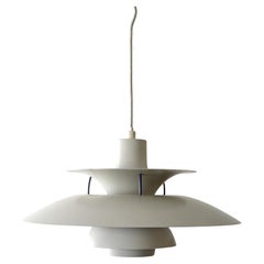 Lustre blanc PH 5 de Poul Henningsen