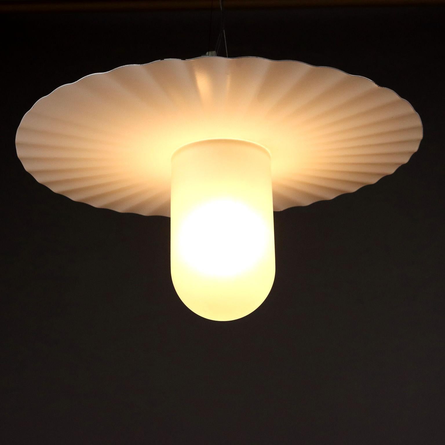 Lámpara Plissetta de Achille Castiglioni para Flos años 80 Moderno de mediados de siglo en venta