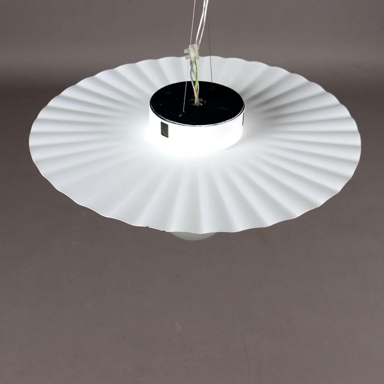 Lámpara Plissetta de Achille Castiglioni para Flos años 80 Esmaltado en venta