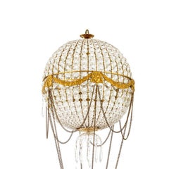 Reggia 8-flammiger Ballon-Kronleuchter