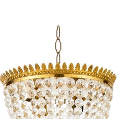 Reggia Versailles chandelier with crystal drops