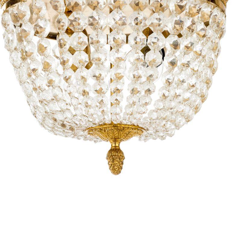 Reggia Versailles chandelier with crystal drops In New Condition For Sale In Firenze, FI