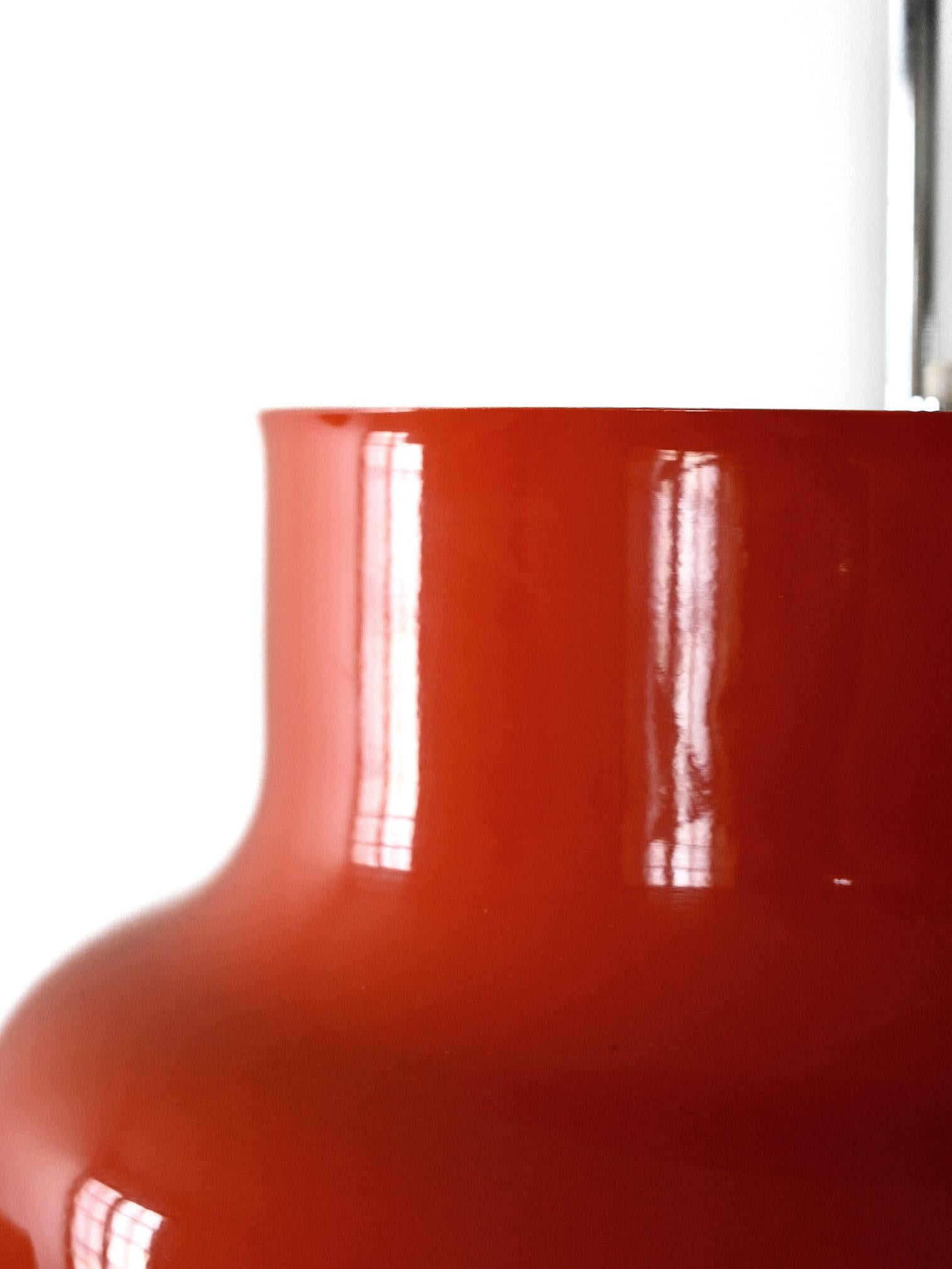 Scandinave moderne Lustre rouge 