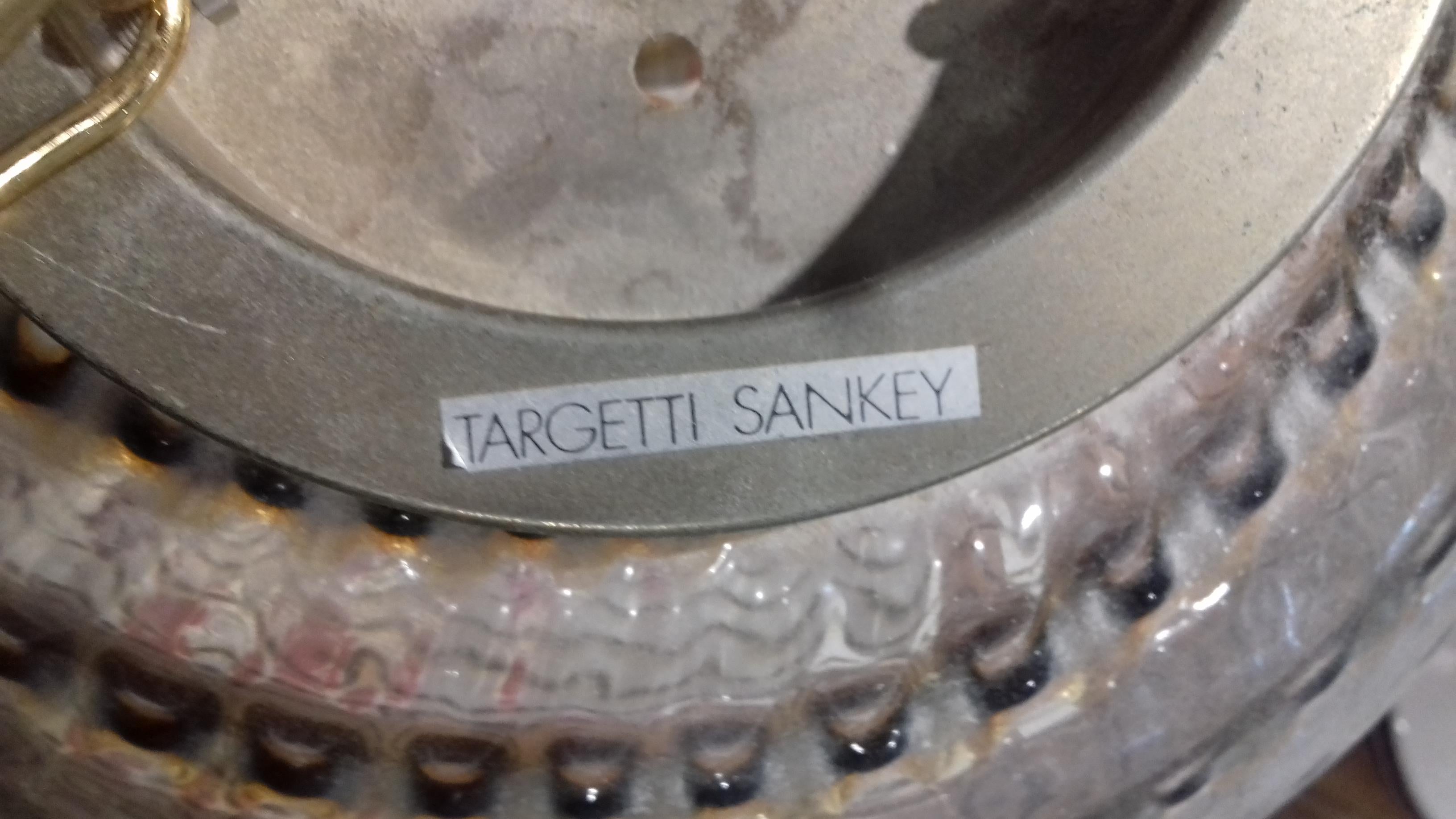 Lampadario rotondo di Targetti Sankey, Italia anni’60. in vendita 9
