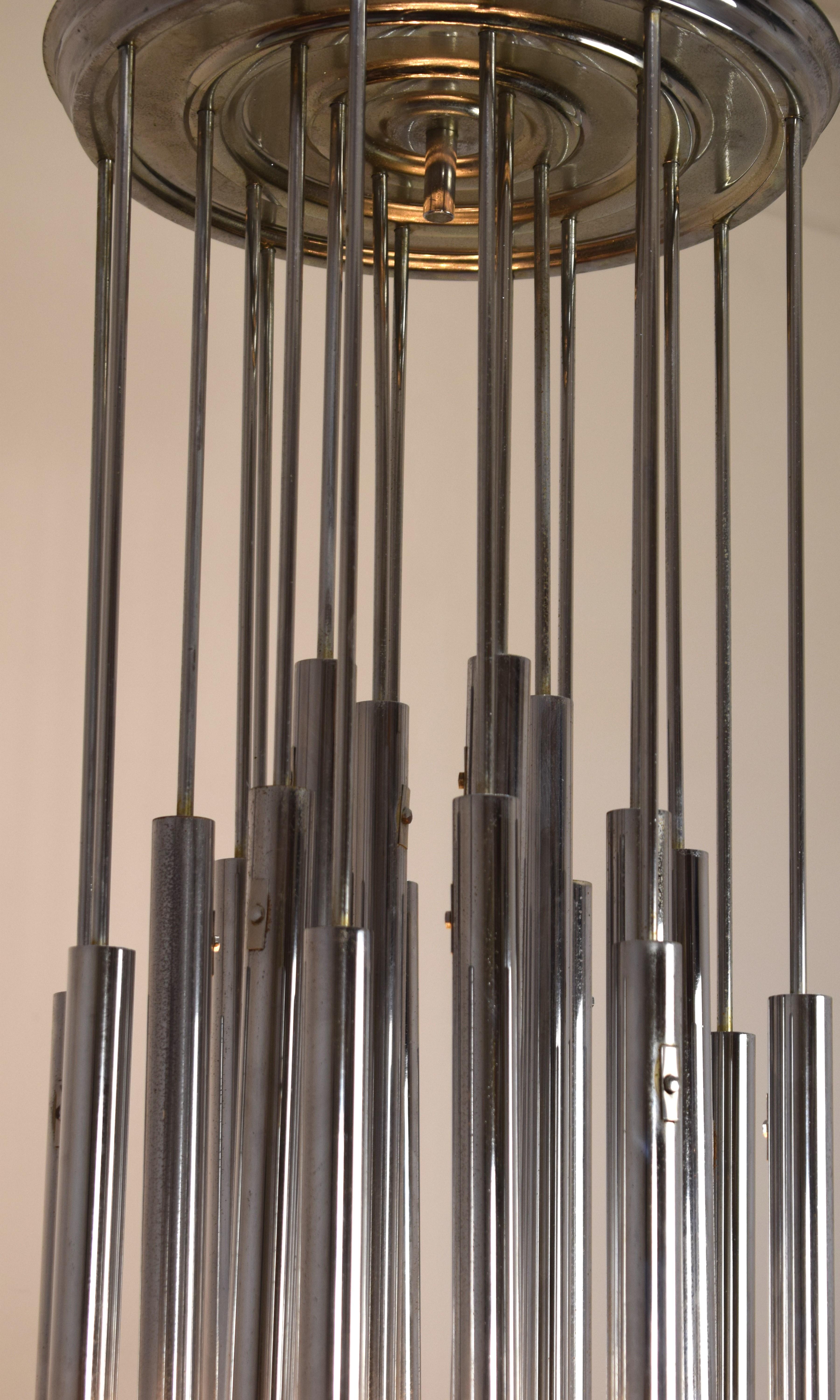 Sciolari chandelier, Italy, 1970s. For Sale 2