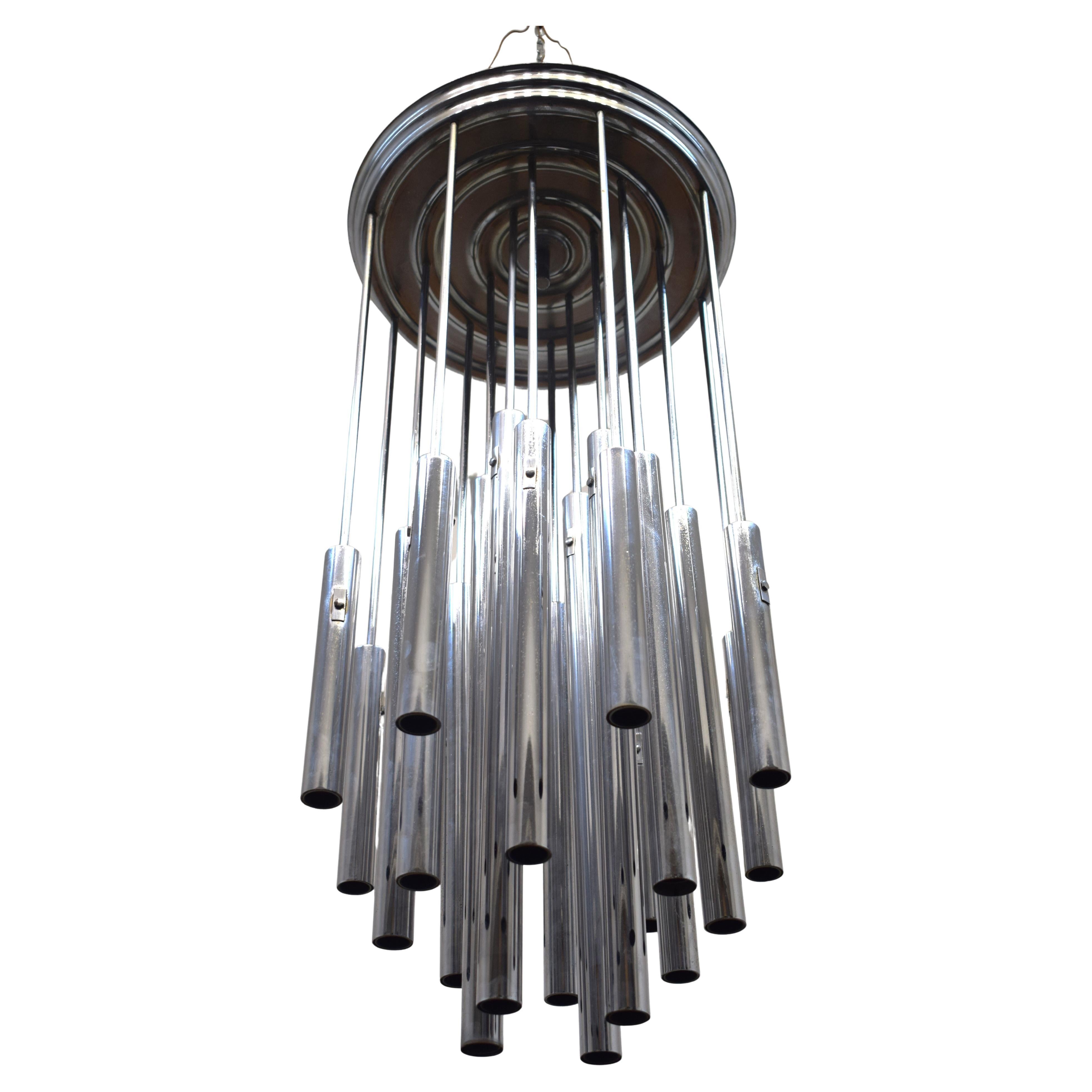 Sciolari chandelier, Italy, 1970s.