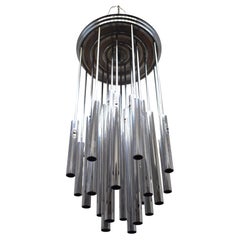 Sciolari chandelier, Italy, 1970s.