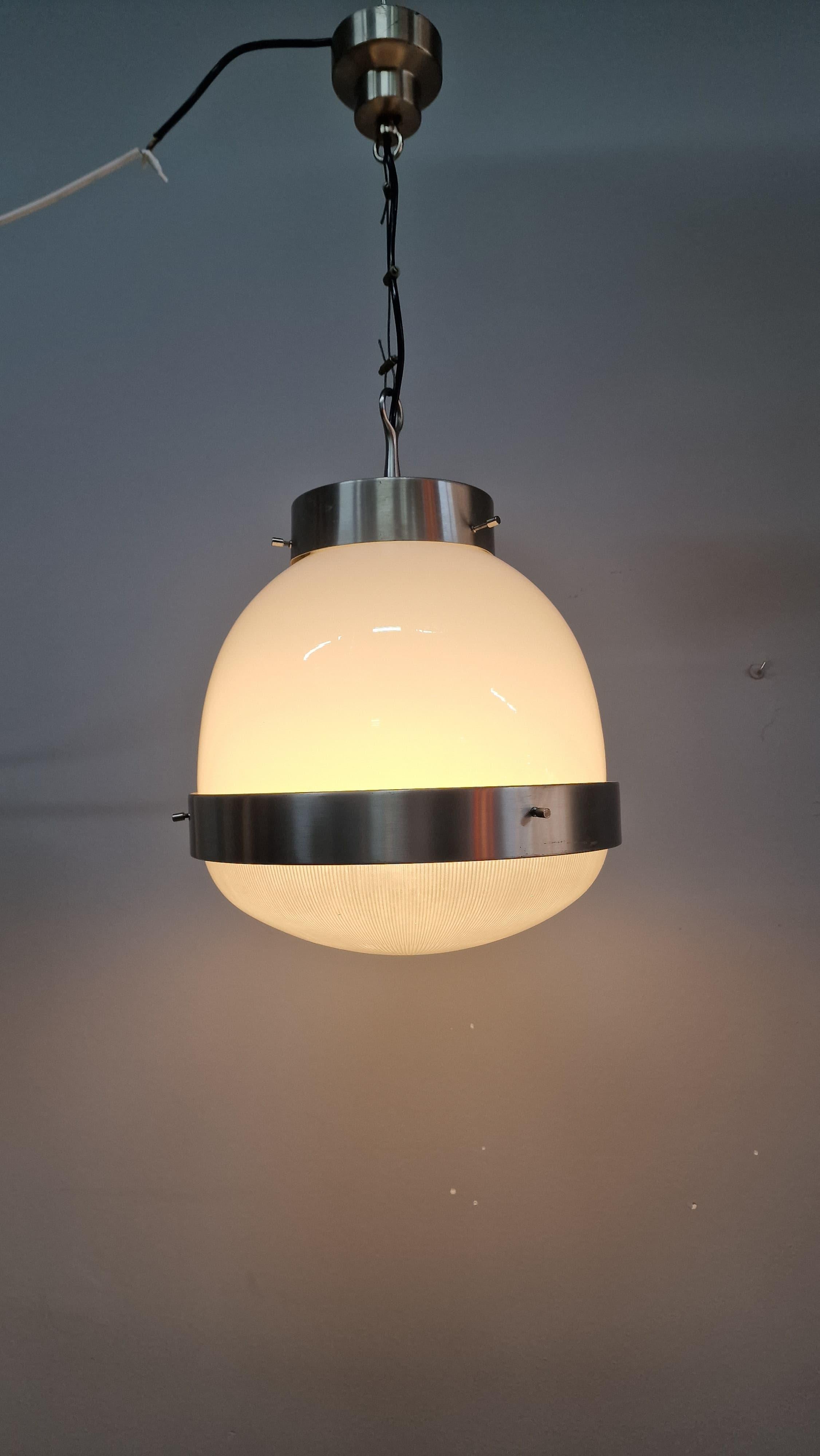 Lámpara Sergio Mazza para Artemide Años 60 Metal en venta