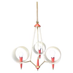 lampadario space age, anni 70 lampadario space age, anni 70