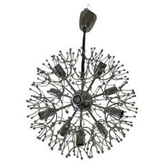 Chandelier  Sputnik Dandelion by Gaetano Sciolari, 1970s