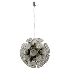 Vintage Sputnik chandelier, Italian manufacture, 1970s