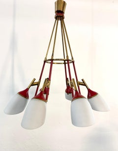 1950s Sputnik style chandelier
