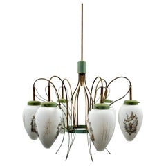 Lampadario Stilnovo Style 1950’s Mid-Century Design