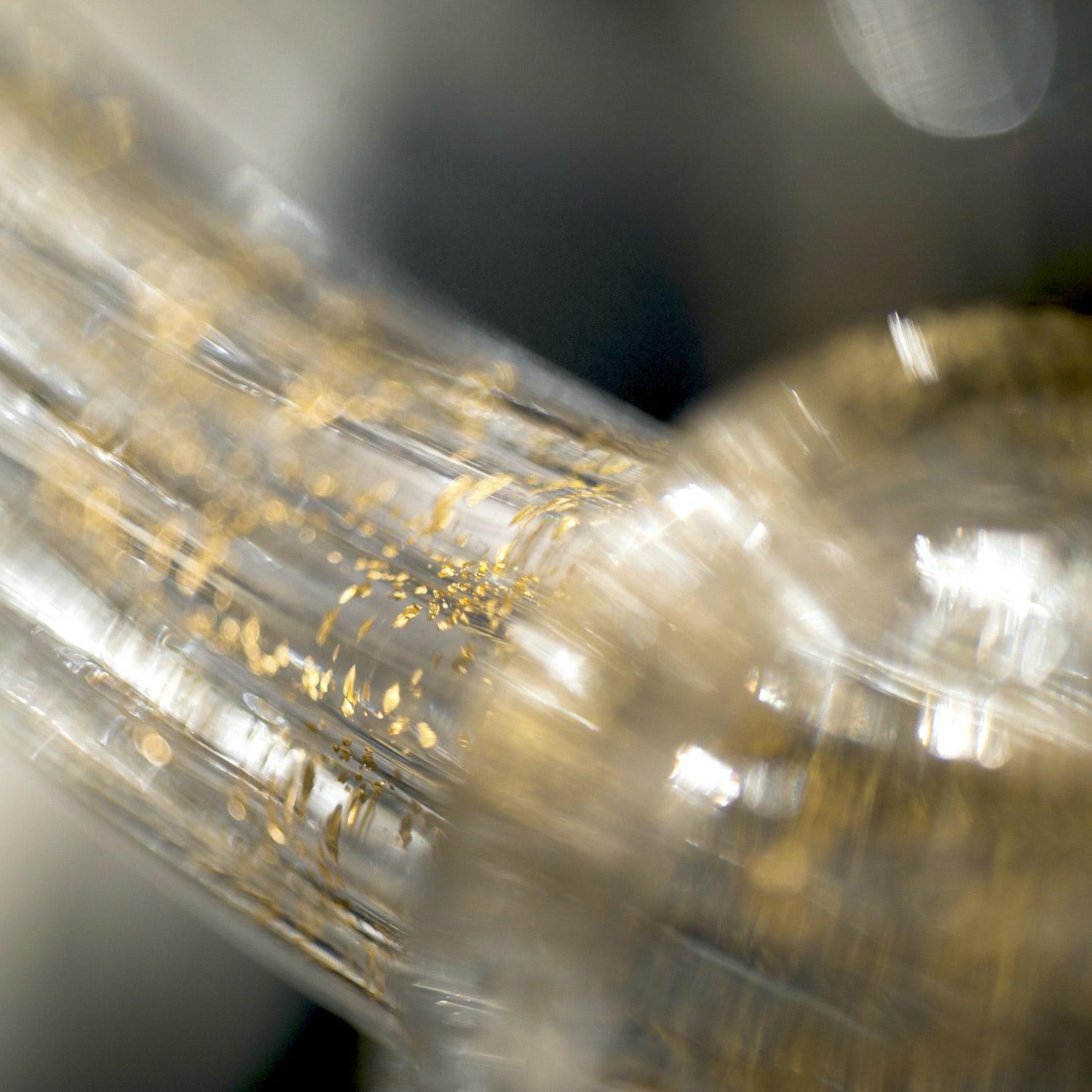 Lampadario Tradizionale VASARI Ovale 8 Luci in Vetro di Murano – Stile Classico in vendita 3
