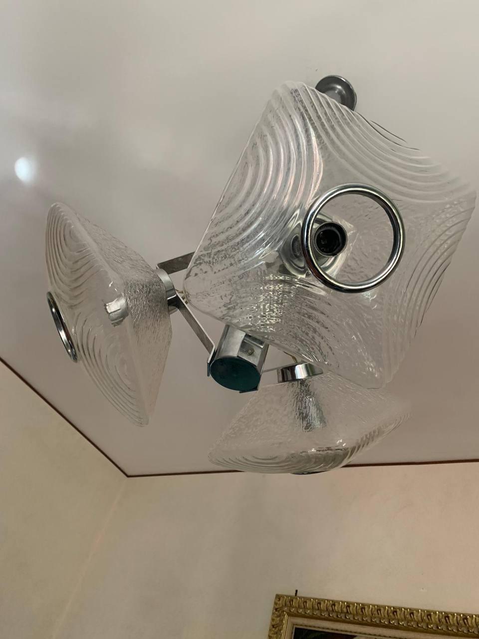 Fatto a mano Lampadario  VeArt 1965-1990 in vendita