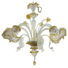 Retro Venetian Handmade Glass Chandelier Modern Design