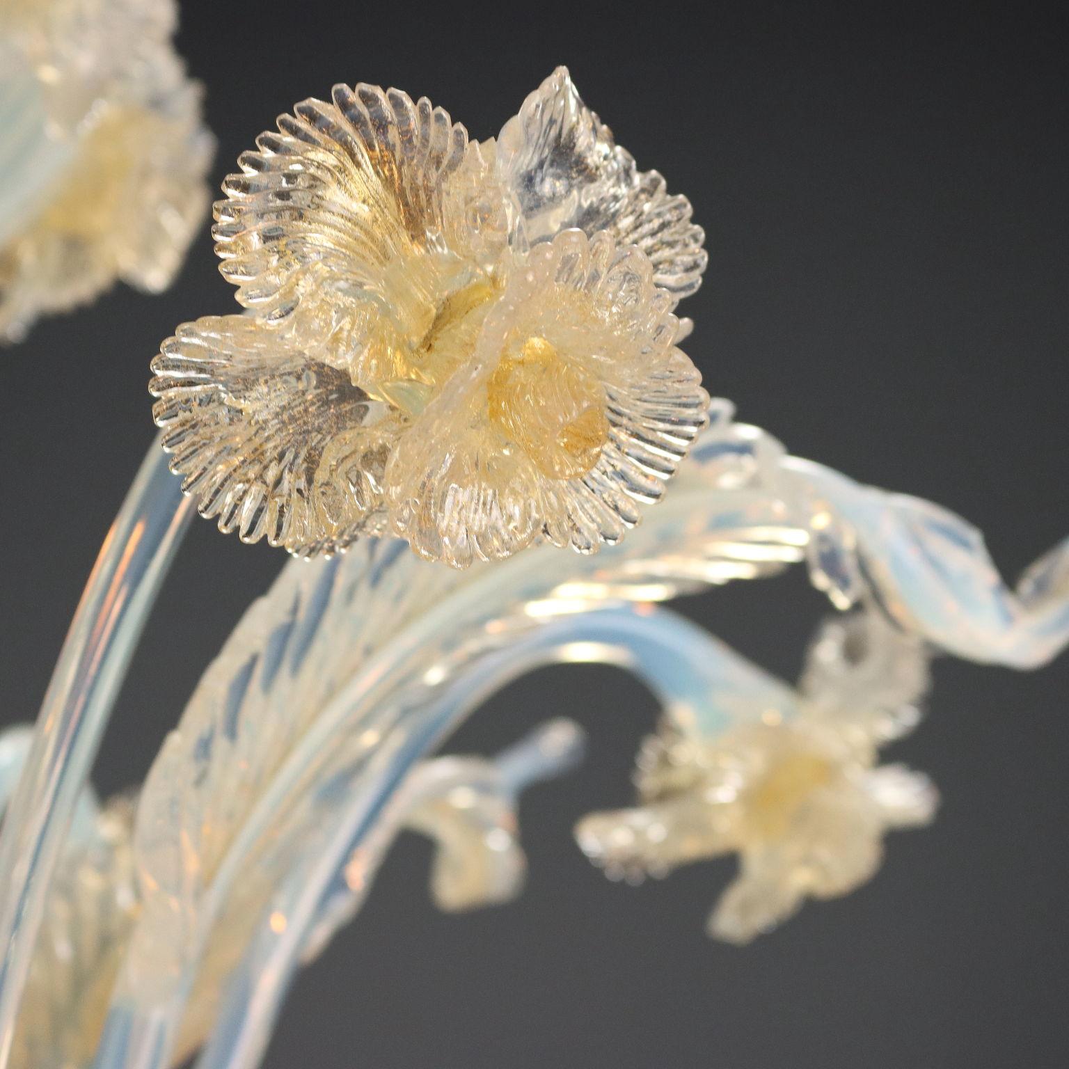 Araña veneciana de Murano Finales del siglo XIX en Bueno estado para la venta en Milano, IT