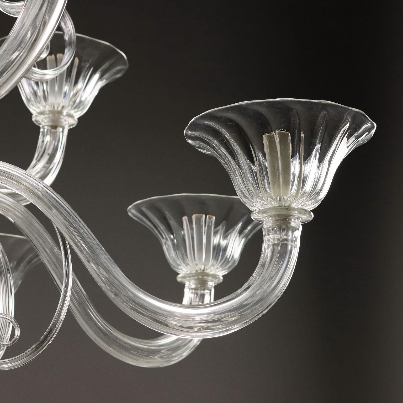 Araña veneciana de Murano del siglo XX Italiano en venta