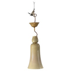 Venini 1930s light murano chandelier