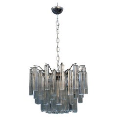 Venini Triedri Italia 1960 lustre cascade