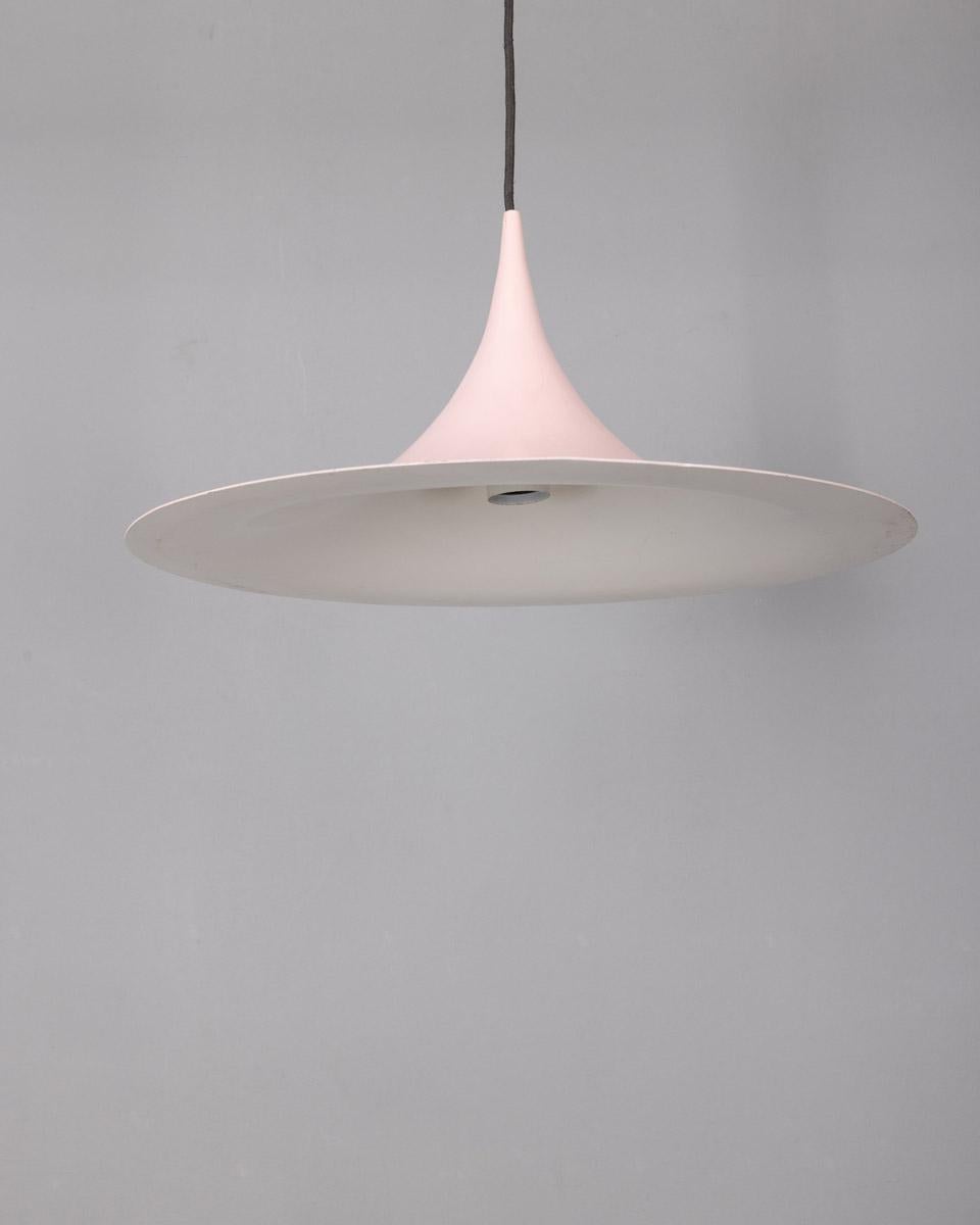 Late 20th Century Vintage 1970s chandelier designed by Claus Bonderup Torsten Thorup for Fog & Mørup For Sale