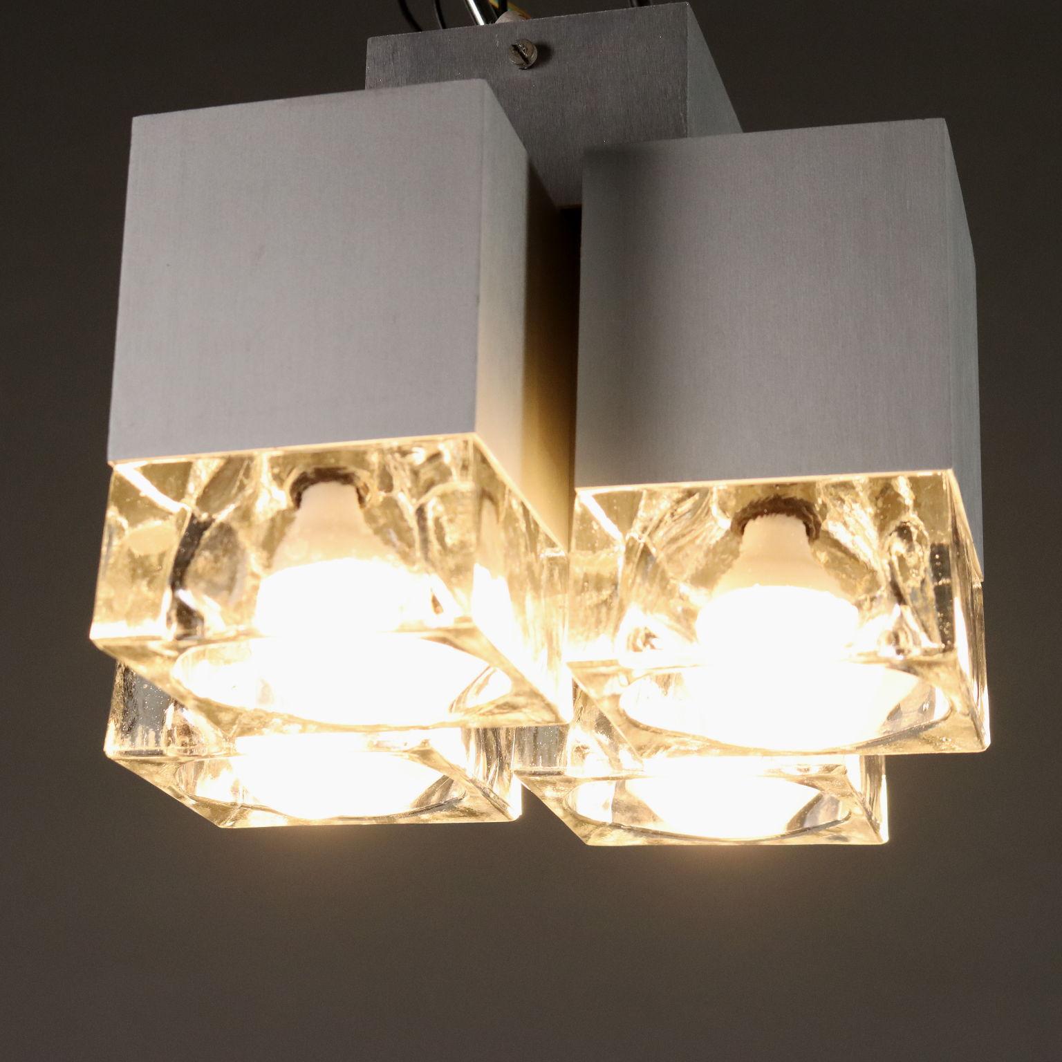 Mid-Century moderno Lampadario Vintage Anni 70 in vendita