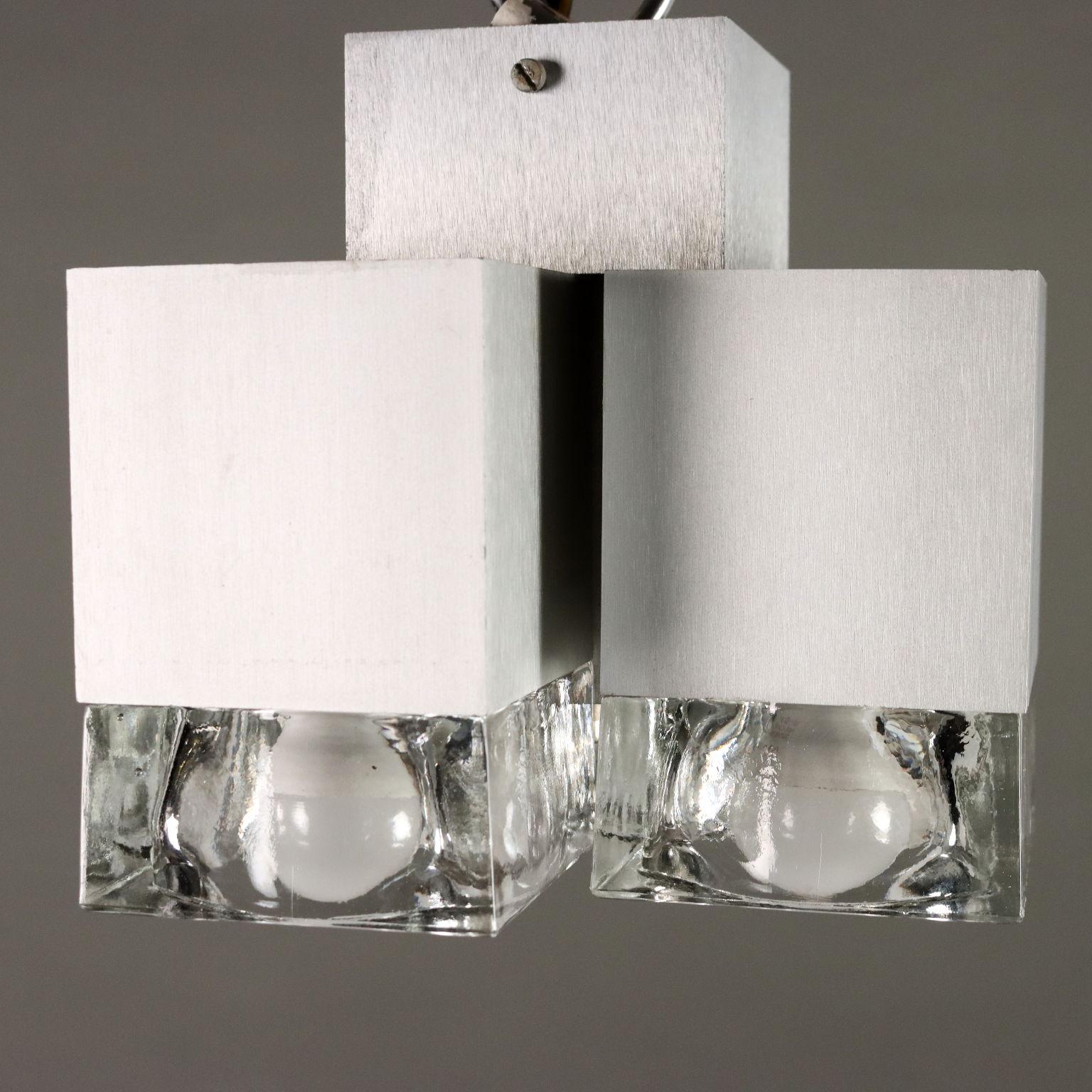Late 20th Century Lampadario Vintage Anni 70 in vendita