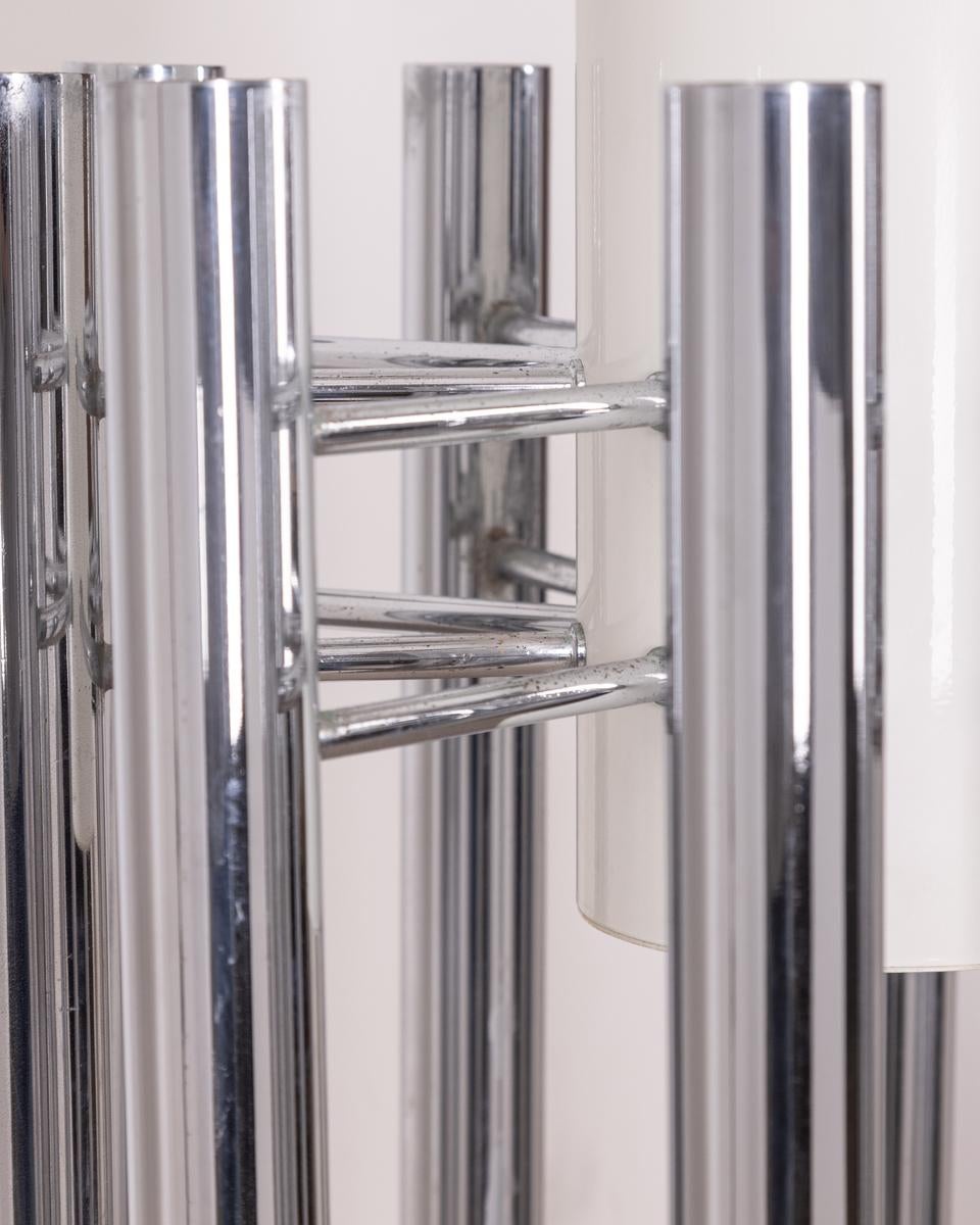 Vintage 80s chandelier mod. Teodora design Angelo Brotto for Esperia For Sale 2