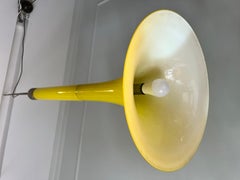 Lampadario Vistosi giallo raro