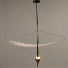 'Zefiro' chandelier by Mario Botta for Artemide 1980s