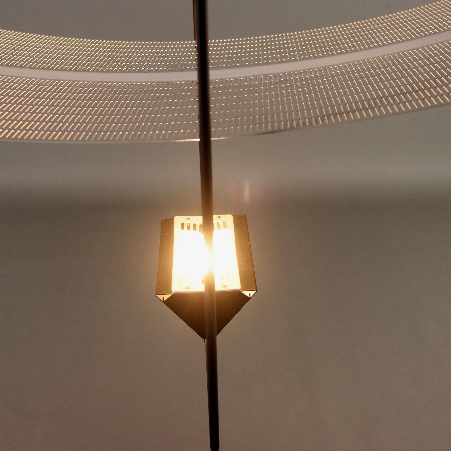 Italian 'Zefiro' chandelier by Mario Botta for Artemide 1980s