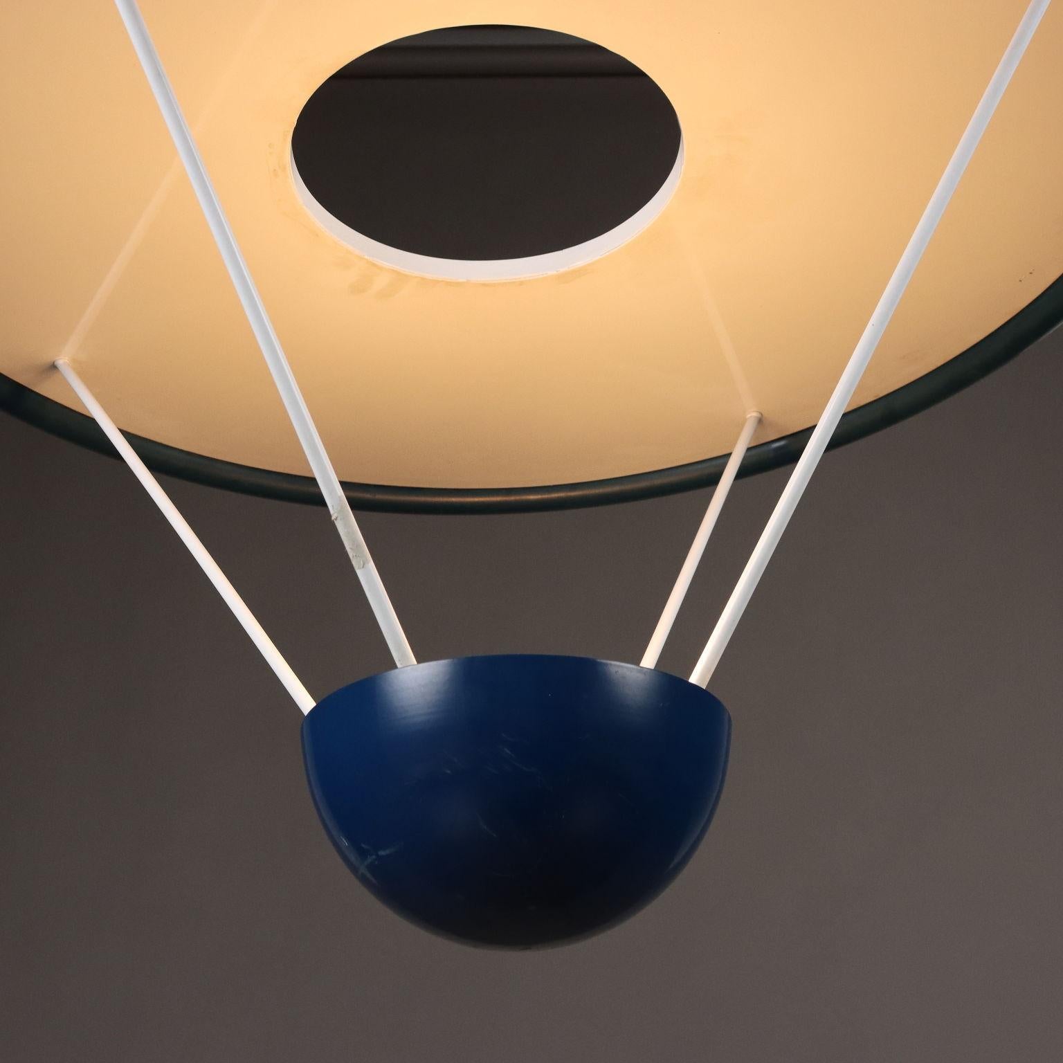 Italian Zonca Chandelier 1980s