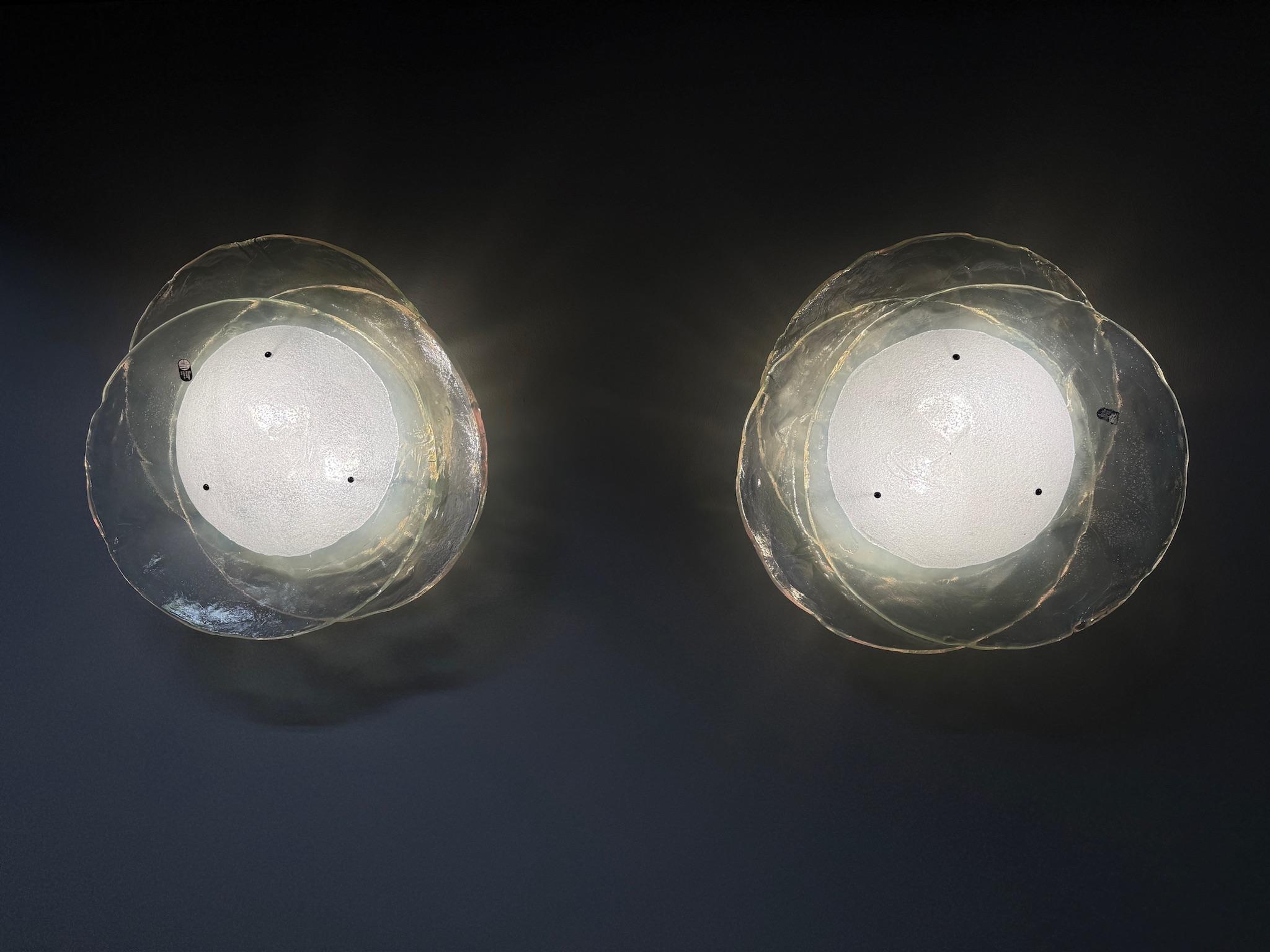 Aplique/flor de suspensión LS204, Carlo Nason para A.V. Mazzega en venta 4