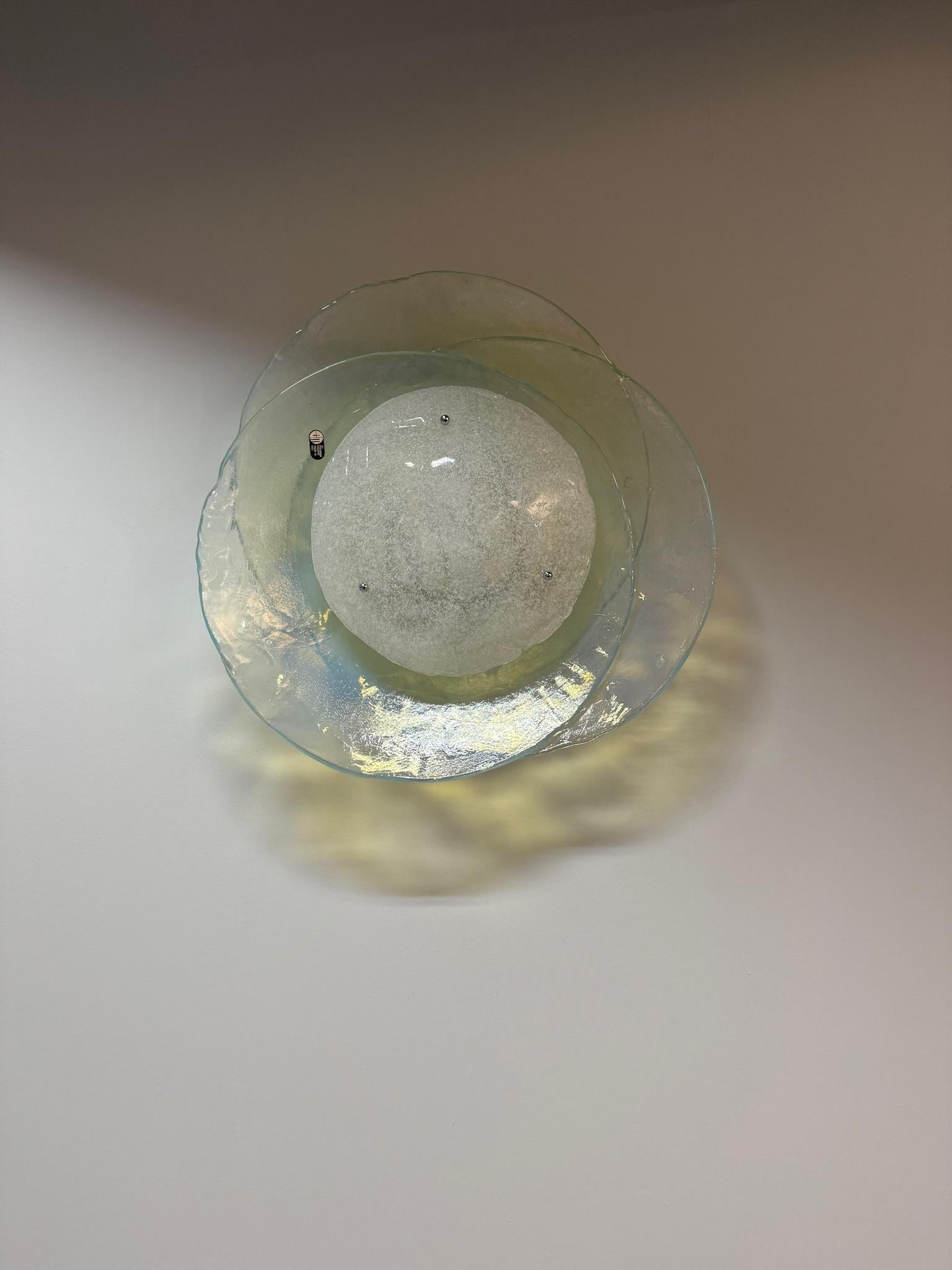 Aplique/flor de suspensión LS204, Carlo Nason para A.V. Mazzega en venta 7