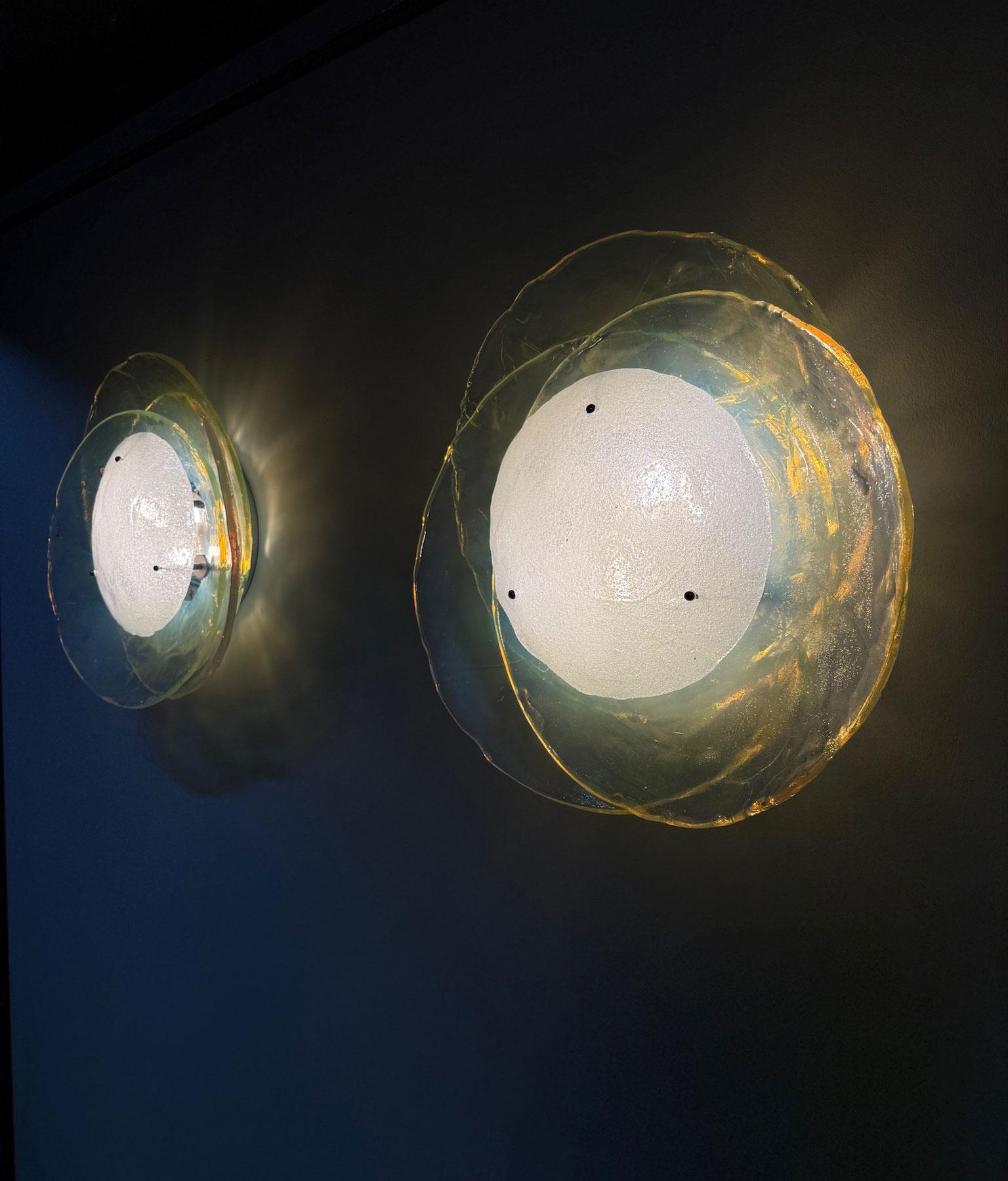 Aplique/flor de suspensión LS204, Carlo Nason para A.V. Mazzega en venta 1