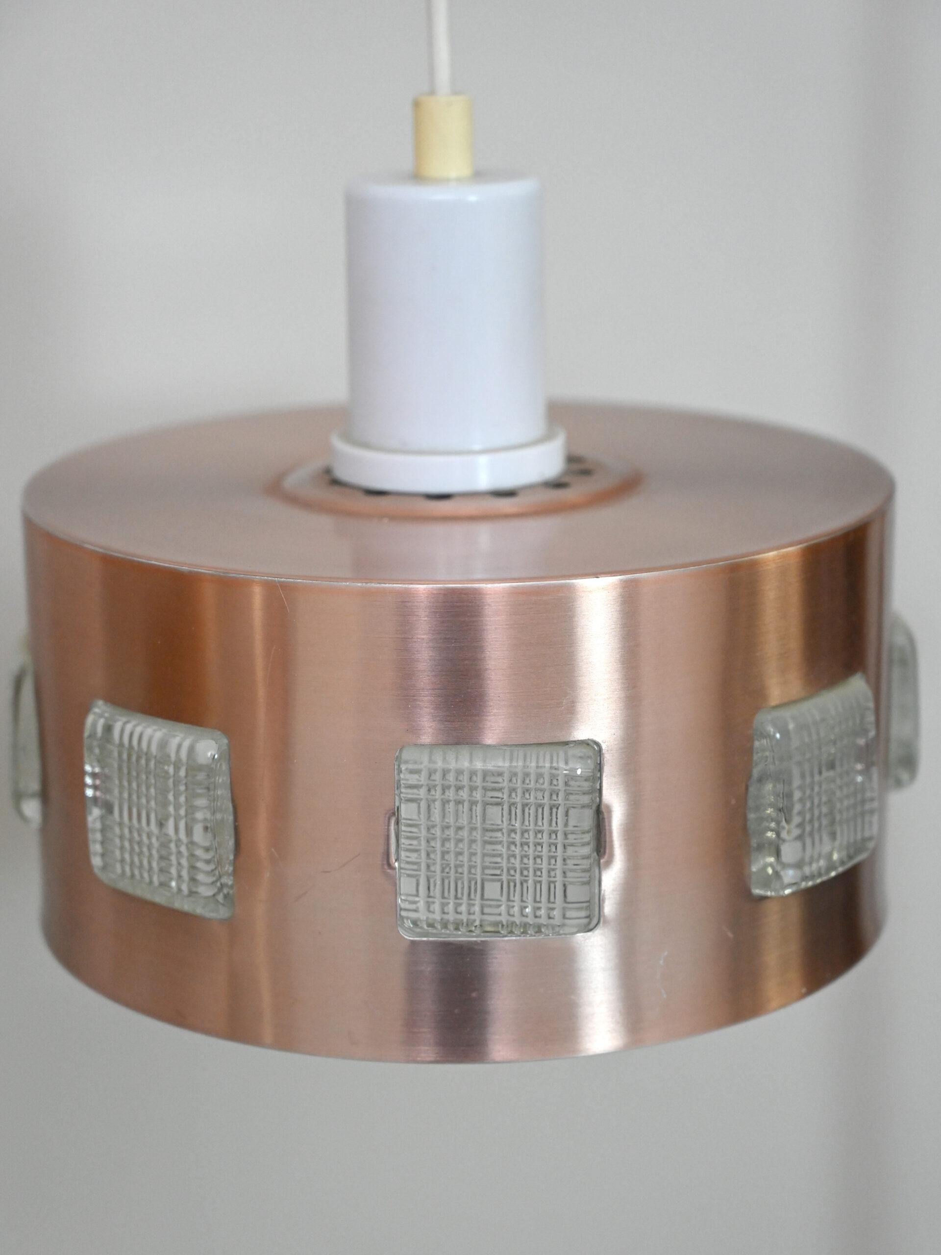 Scandinavian Modern Scandinavian metal pendant lamps For Sale