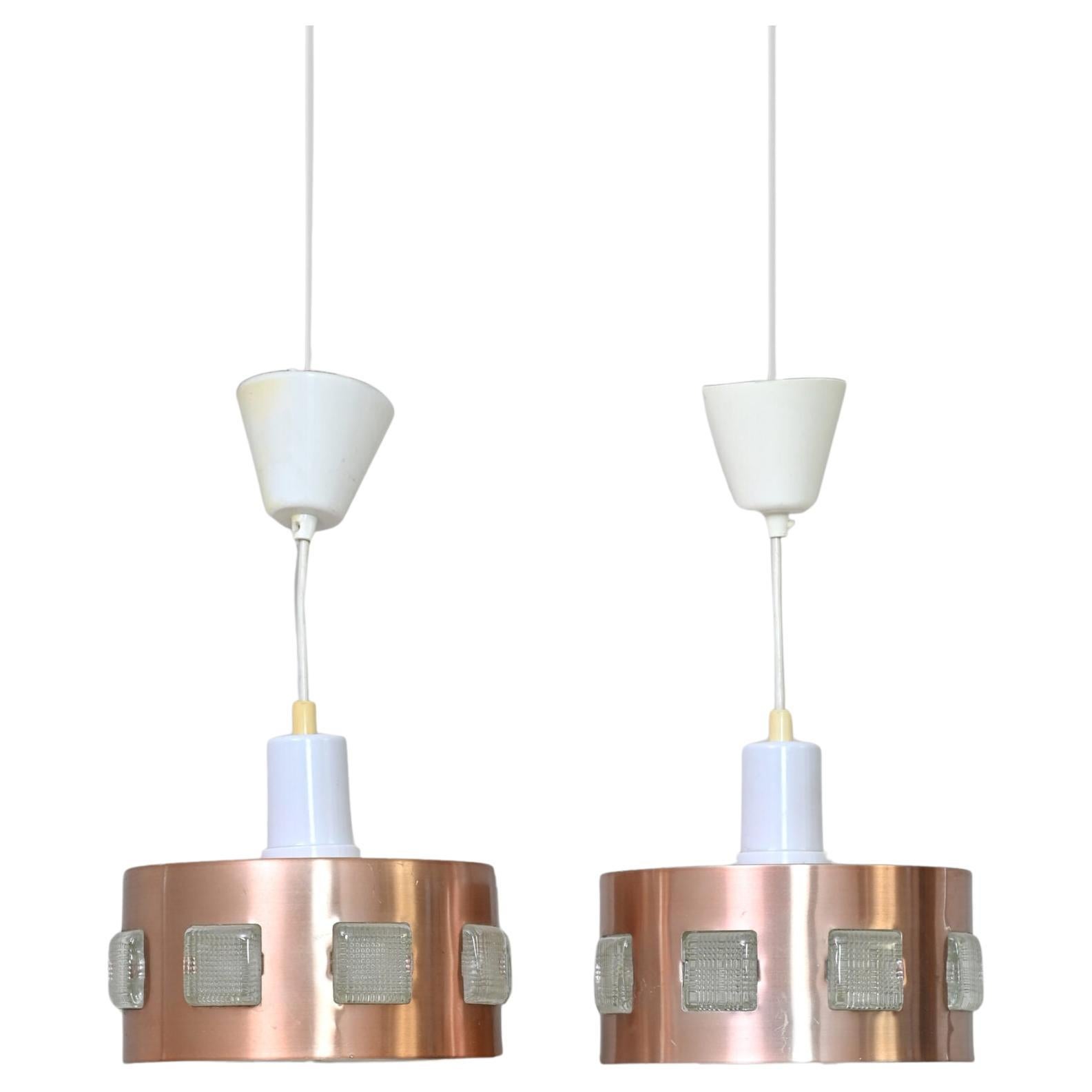 Scandinavian metal pendant lamps For Sale