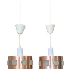 Scandinavian metal pendant lamps