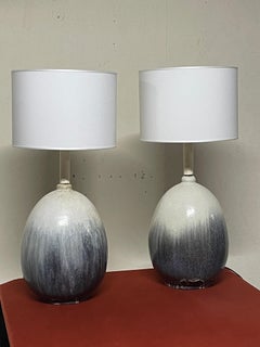 Lampade da tavolo in ceramica firmate Marcello Fantoni (Firenze) anni '70