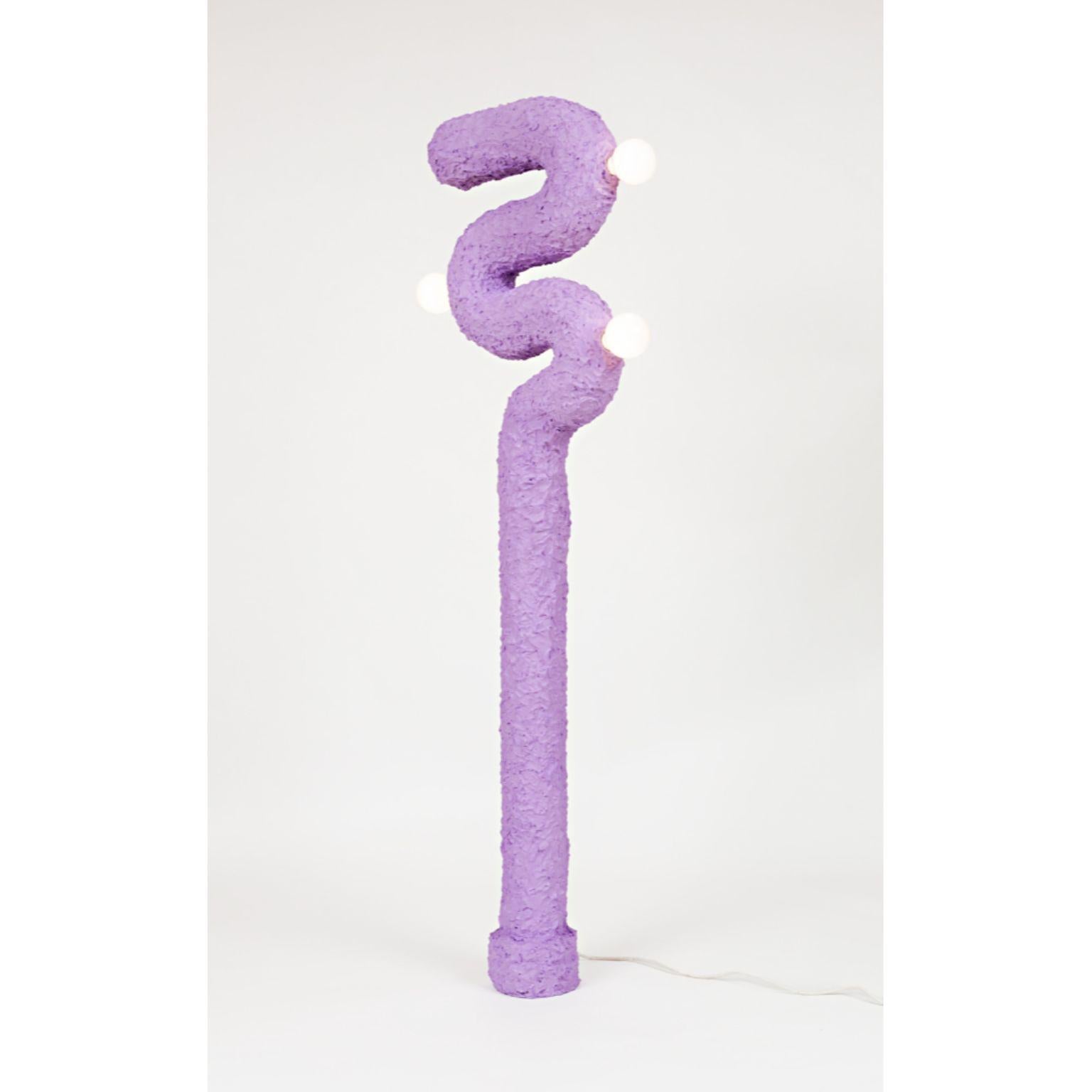 Lampadulure floor lamp by BehaghelFoiny design
2020
Materials: Aluminium, plaster
Dimensions: 65 x 10 x 167 cm

All our lamps can be wired according to each country. If sold to the USA it will be wired for the USA for instance.

