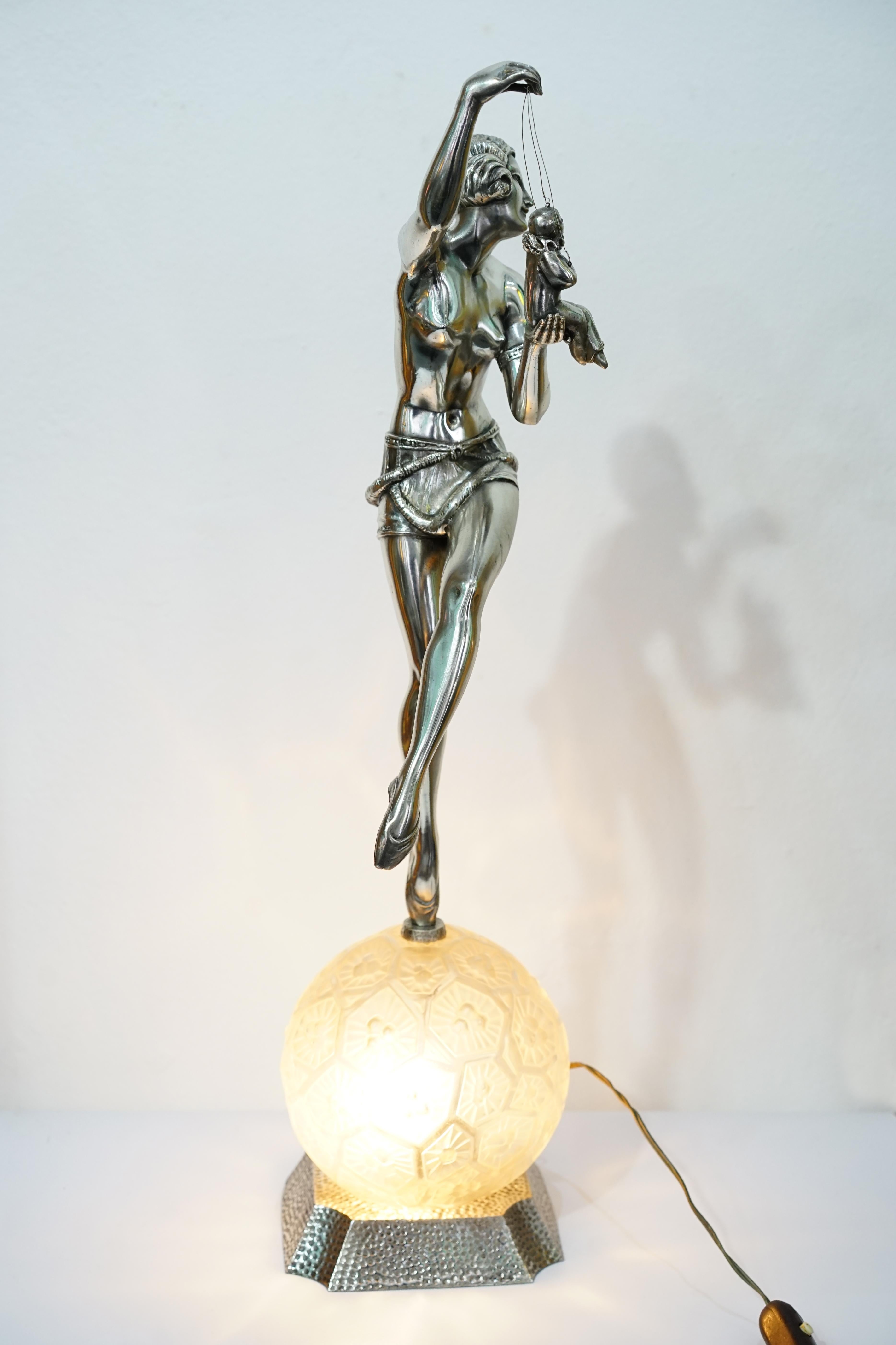 Lampara art déco Enrique Molins-Balleste en vente 3