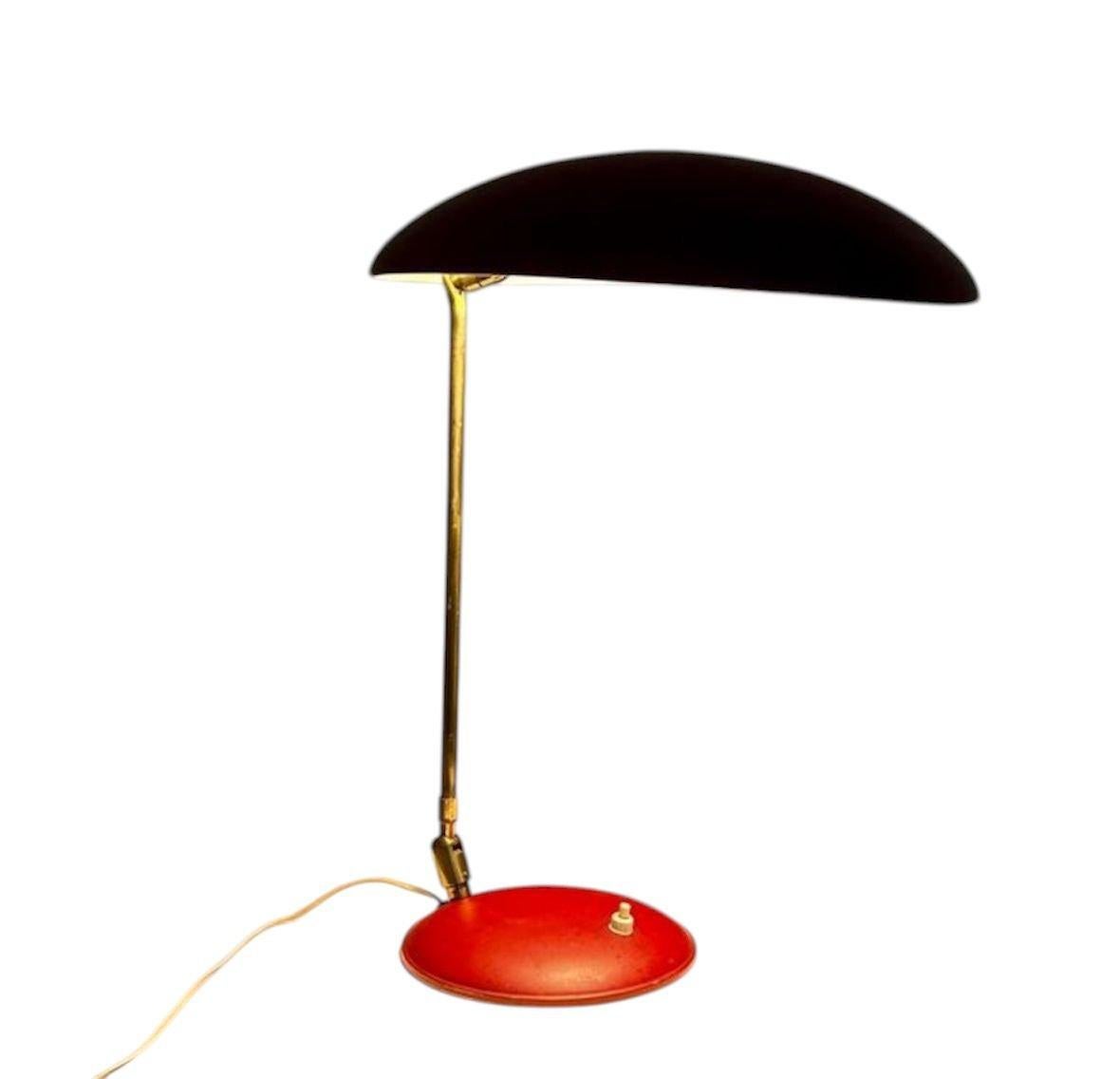 Lámpara belga Mid Century (Metall) im Angebot