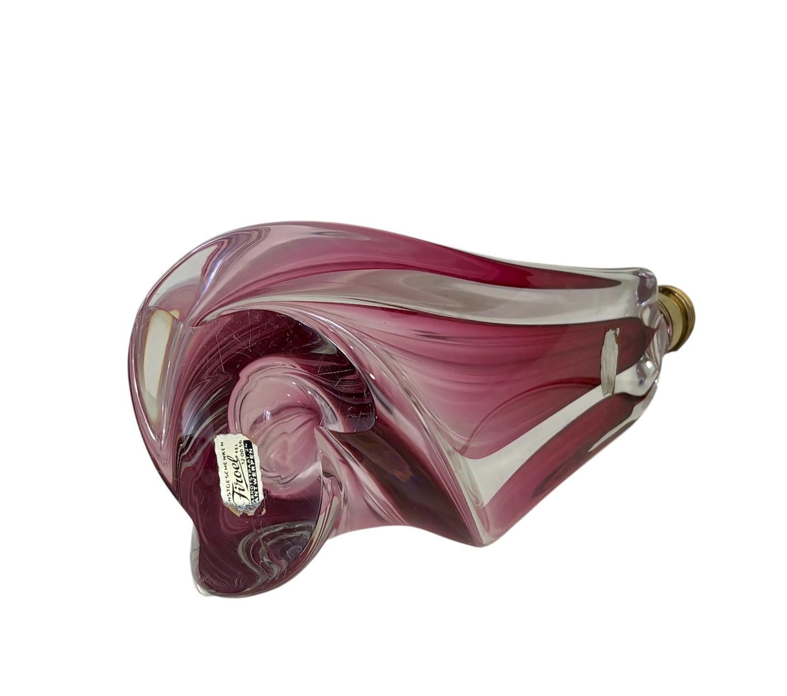 Lámpara belga Val Saint Lambert (Französische Provence) im Angebot