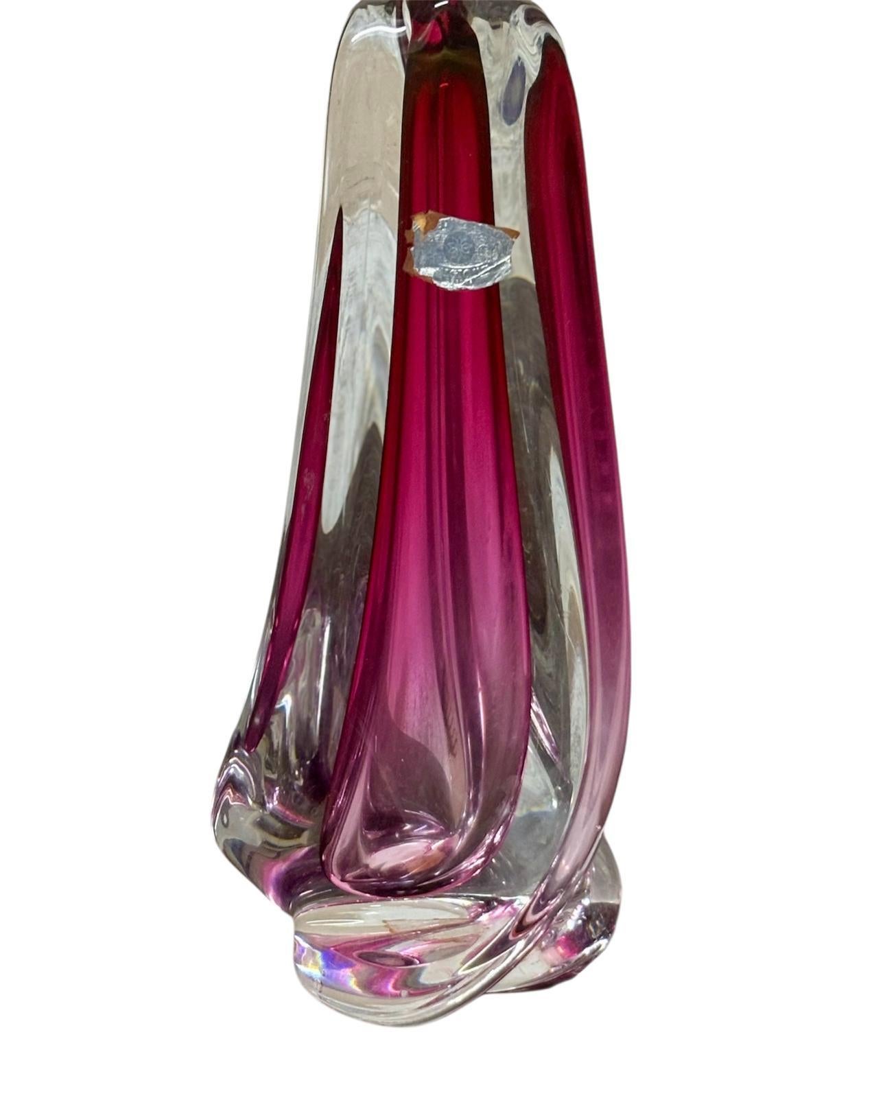 Lámpara belga Val Saint Lambert (Mitte des 20. Jahrhunderts) im Angebot