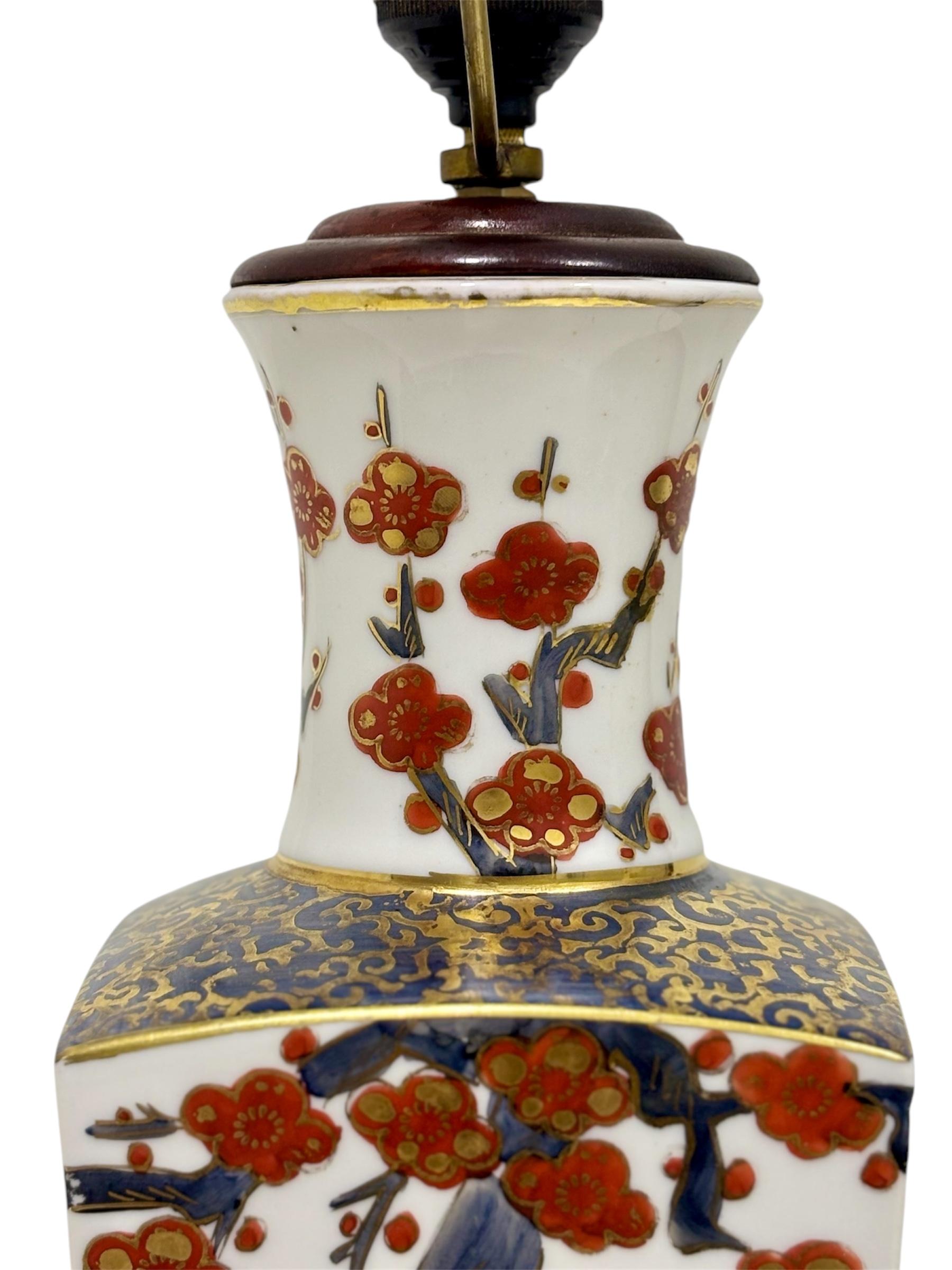 Lámpara Imari japonesa en venta 4
